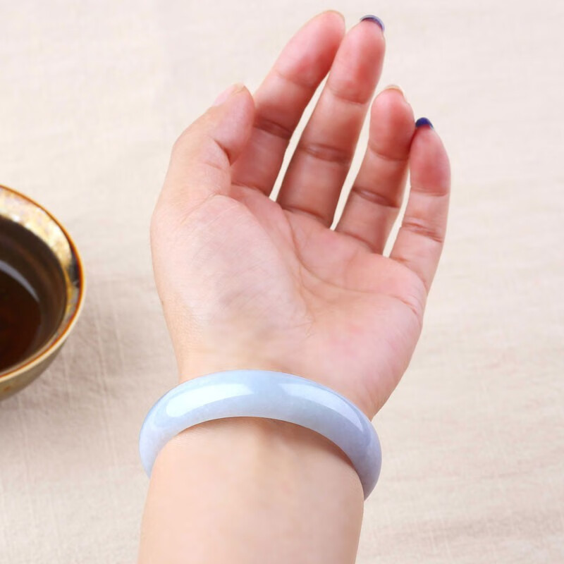 影享 飘花翡翠手镯