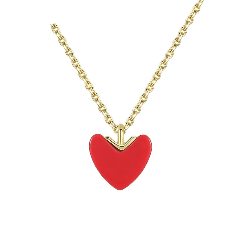 MZMZ 红珊瑚浪漫项链