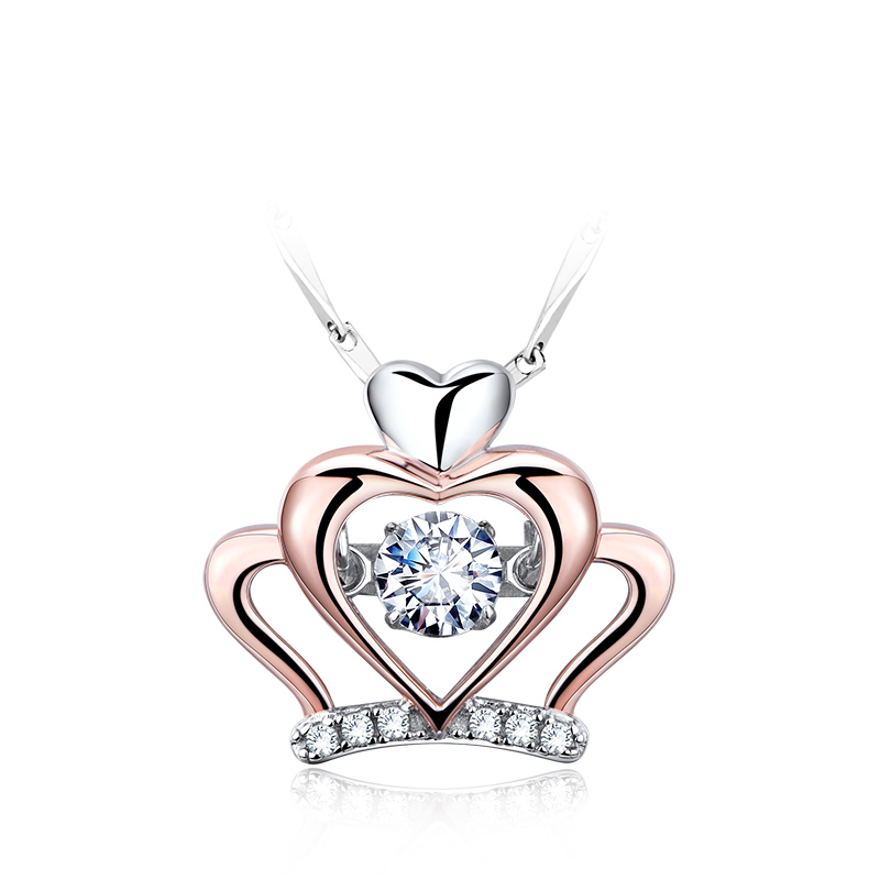 MyMiss爱心皇冠项链