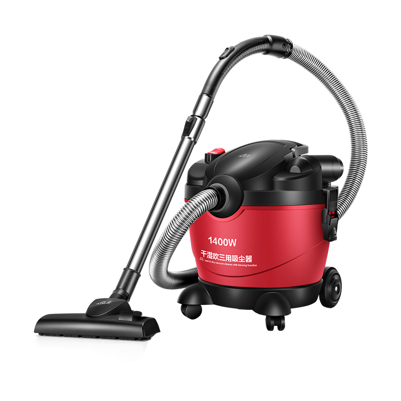 小狗 干湿吹桶式家用吸尘器