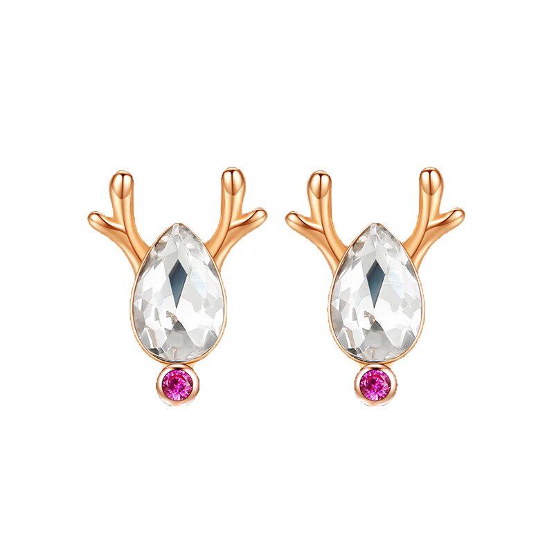 奢蒂 一鹿有你时尚耳钉