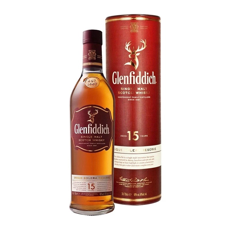 格兰菲迪15年麦芽威士忌