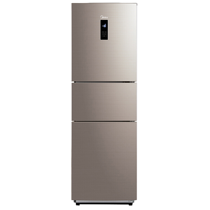 美的228升三门冰箱