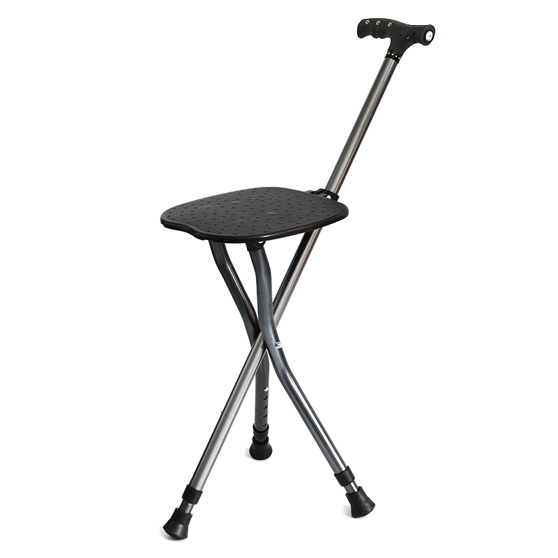 乐来福老人拐杖凳