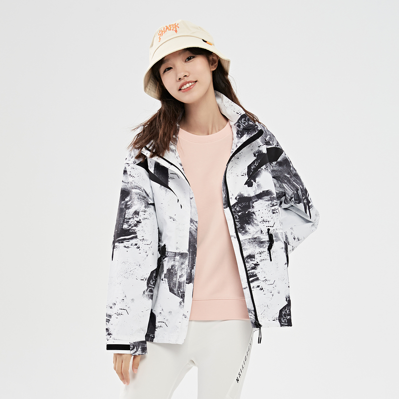 Discovery spring and summer women's loose and versatile outdoor single-layer stormsuit women's windbreaker women