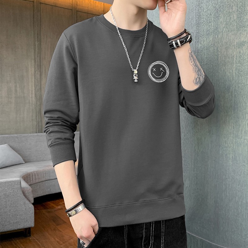 Antarctica long sleeved t-shirt men's summer thin fashion brand loose and comfortable printing men's round neck fashion trend leisure versatile long sleeved student youth top breathable men's wear Antarctica long sleeved t-shirt men's summer thin fashion brand loose and comfortable printing men's round neck fashion trend leisure versatile long sleeved student youth top breathable men's wear
