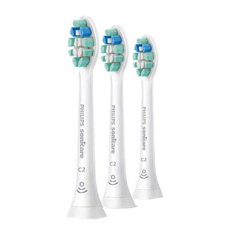 飞利浦3支装电动牙刷头