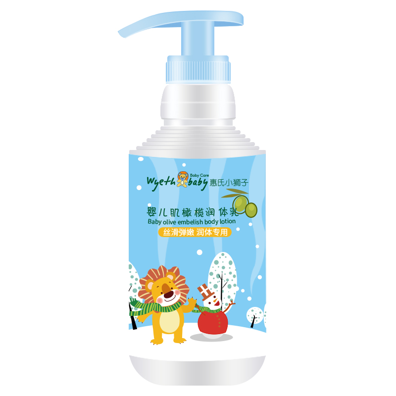 惠氏小狮子 宝宝面霜婴儿润体乳
