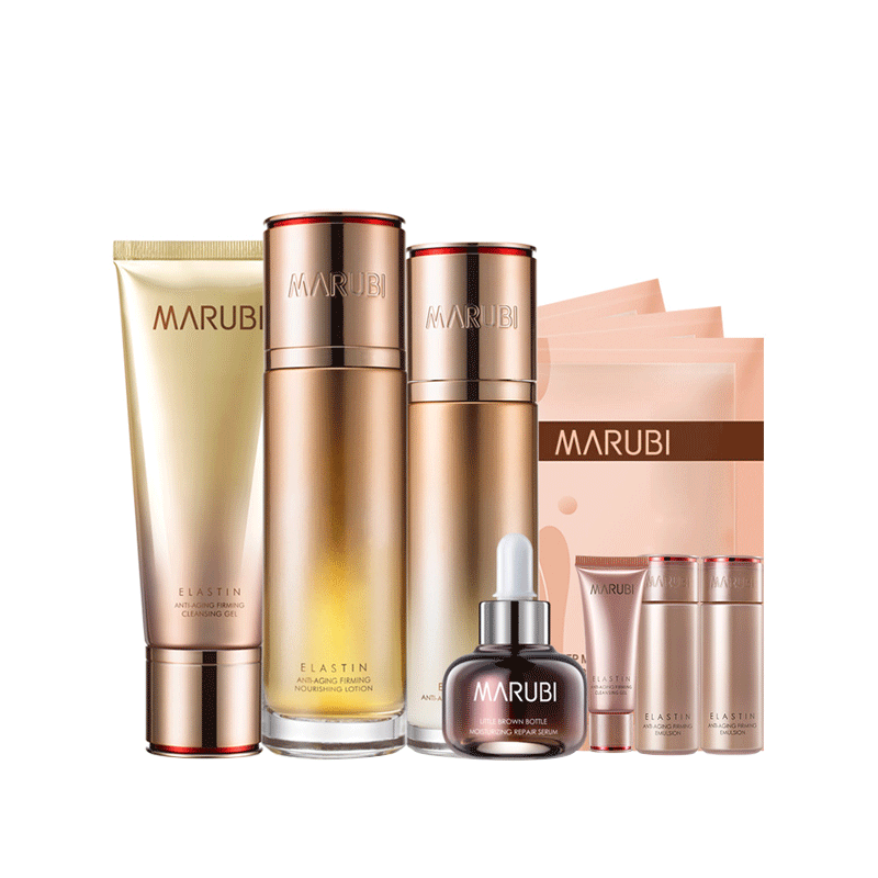 丸美 弹力蛋白凝时紧致奢宠套装