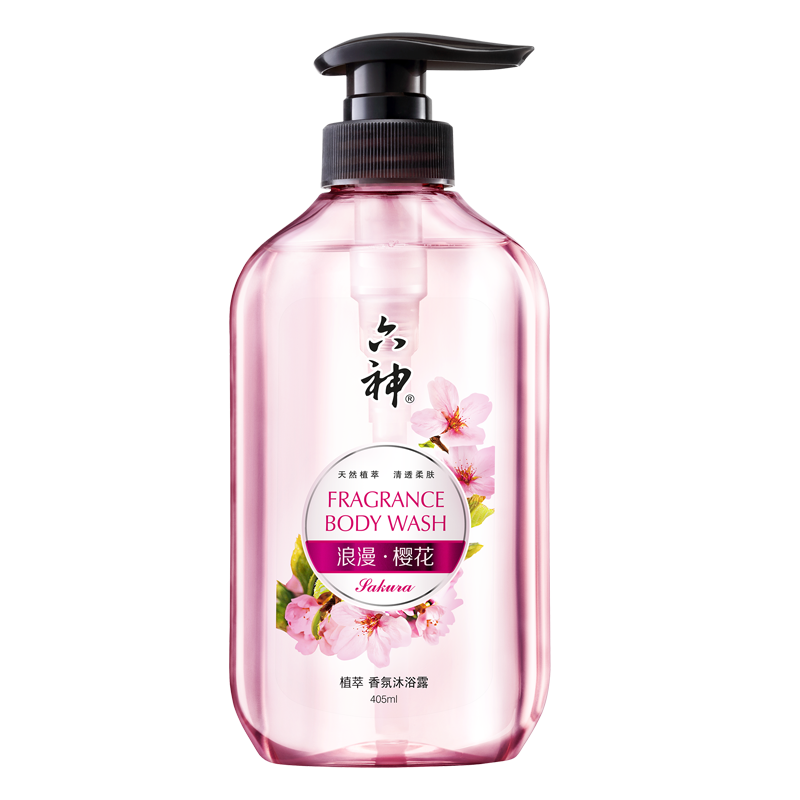 六神 樱花香氛沐浴露