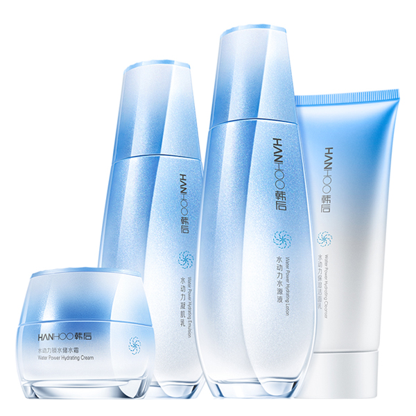 韩后水动力巨补水四件套