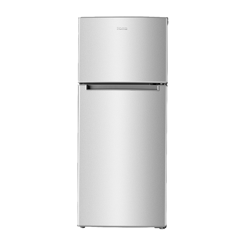 奥马 银色双开门冰箱