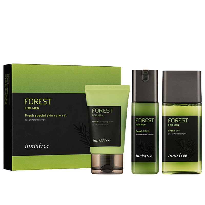 悦诗风吟 清新舒润男士护肤套装