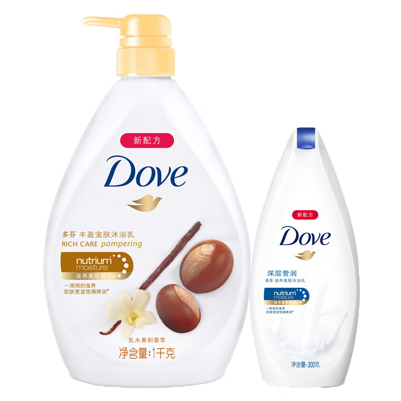 多芬 乳木果和香草沐浴乳