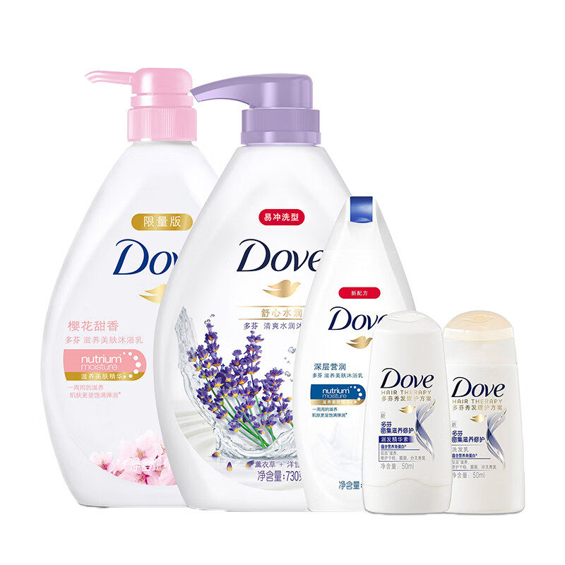 多芬 樱花甜香沐浴露