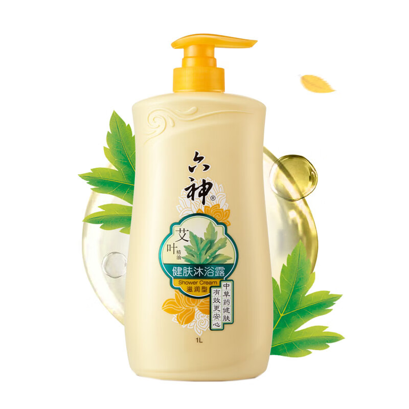 六神 沐浴露植物滋润