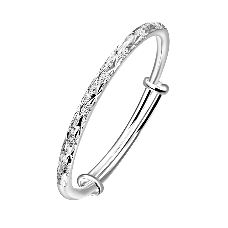 老银匠999足银女手镯