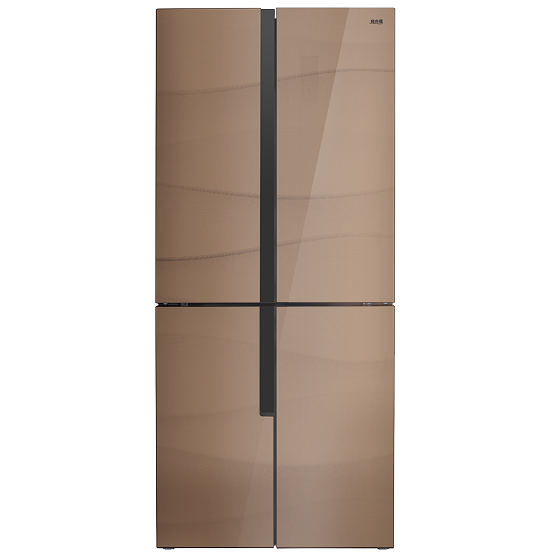 美菱彩晶玻璃面板冰箱