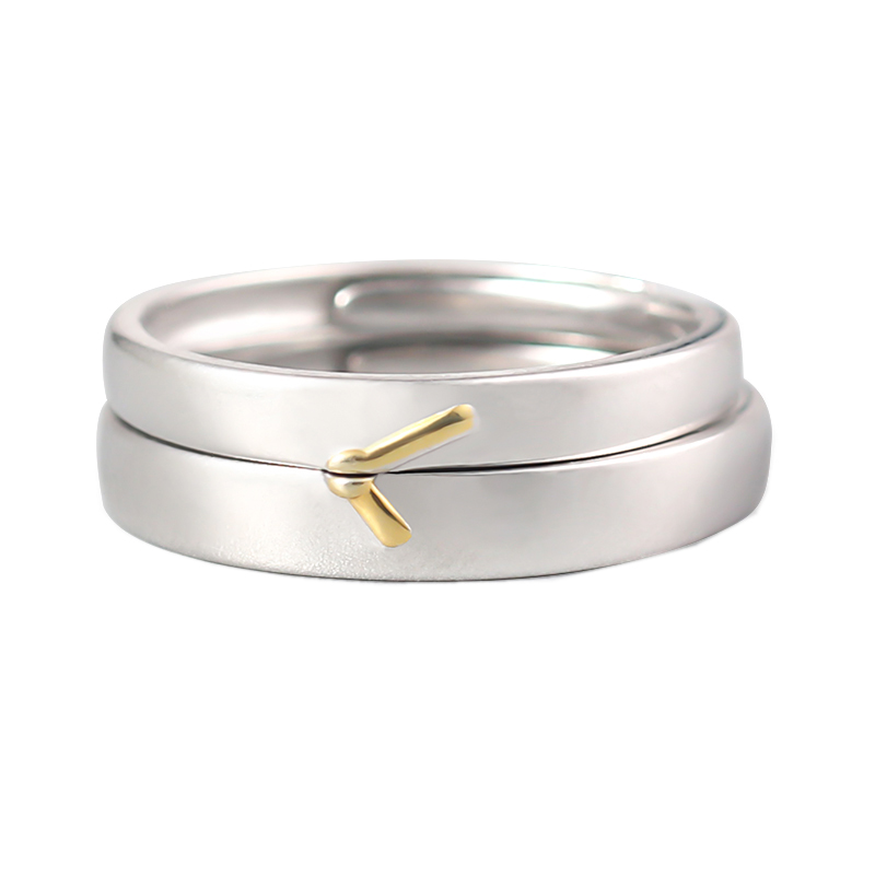 奢蒂时光情侣戒指