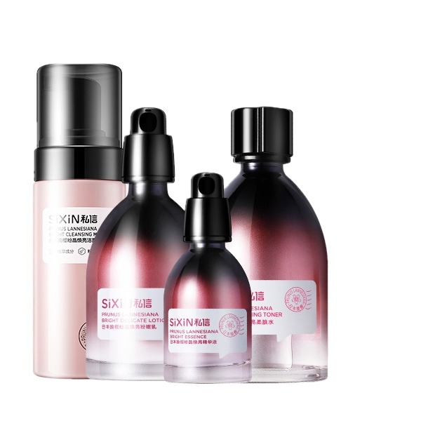 私信 晚樱粉晶焕亮水乳套装