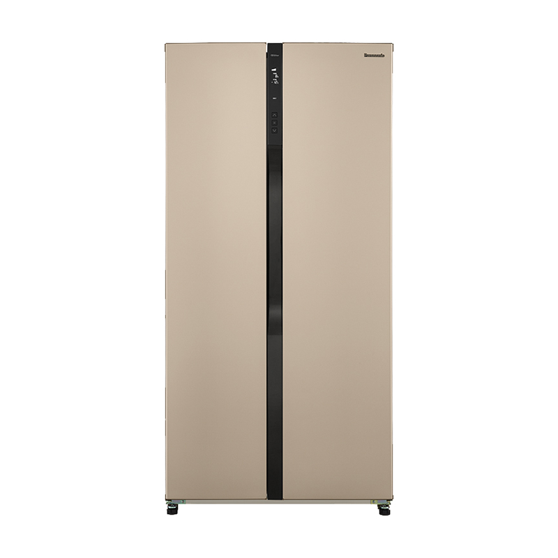 松下 智能变频静音对开门冰箱