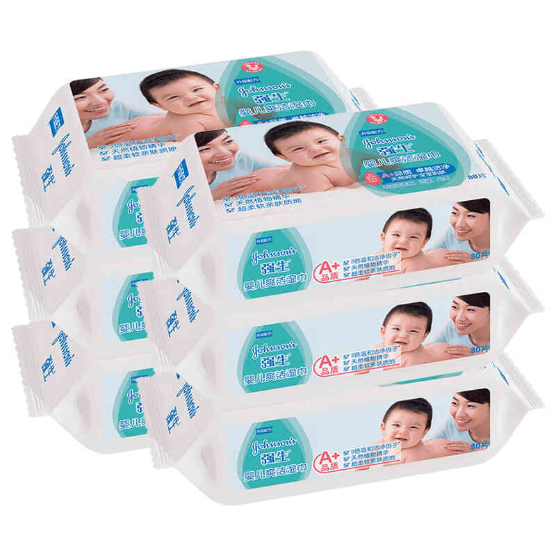 强生婴儿清爽湿巾