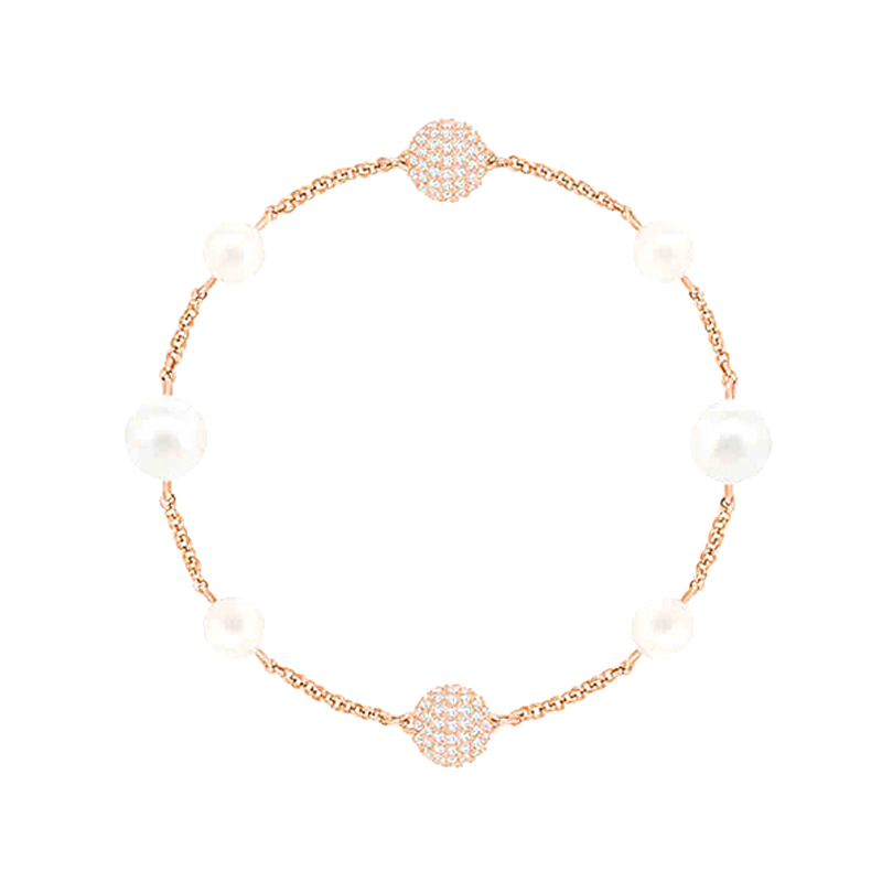 施华洛世奇 镀玫瑰金色手链