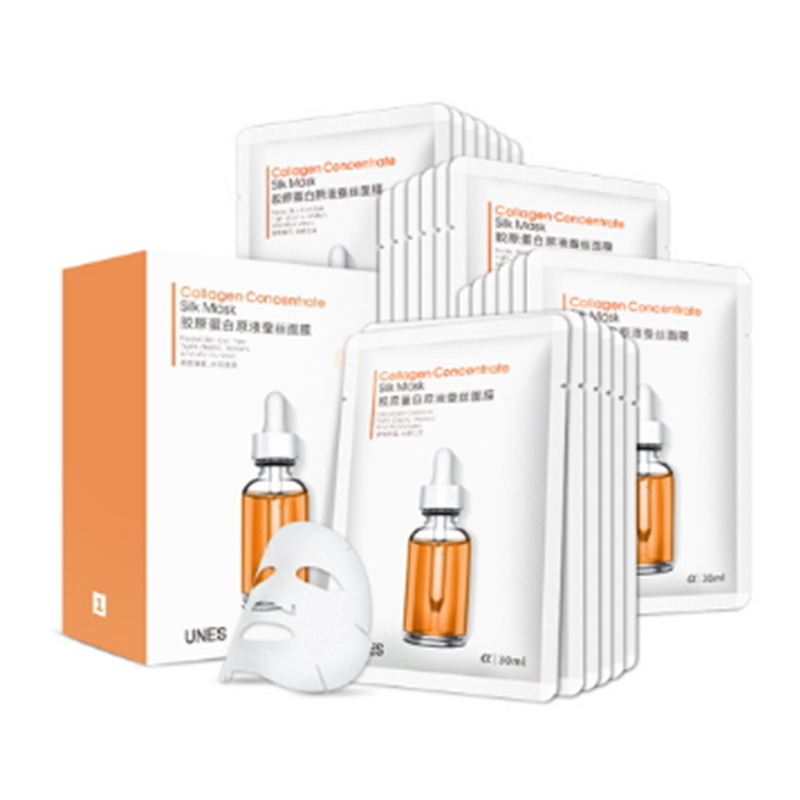 优理氏胶原蛋白原液蚕丝面膜