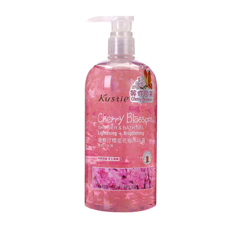 蔻斯汀日本千岛樱花花瓣沐浴露