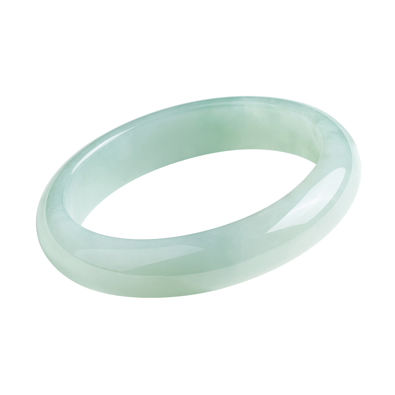 碧玉尊冰糯种翡翠手镯