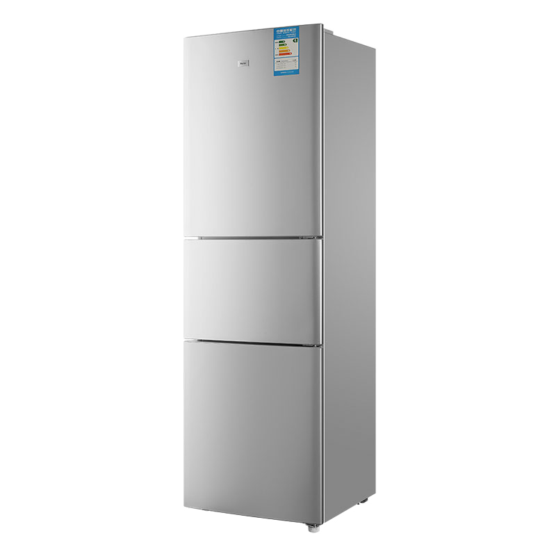 海尔201升节能静音三门冰箱