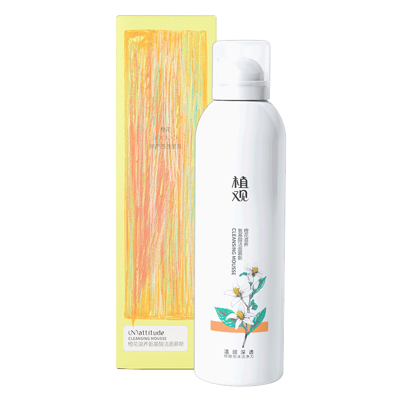 植观 氨基酸洁面慕斯
