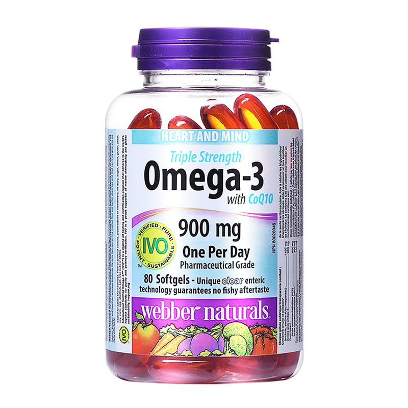 伟博 鱼油加辅酶Q10软胶囊