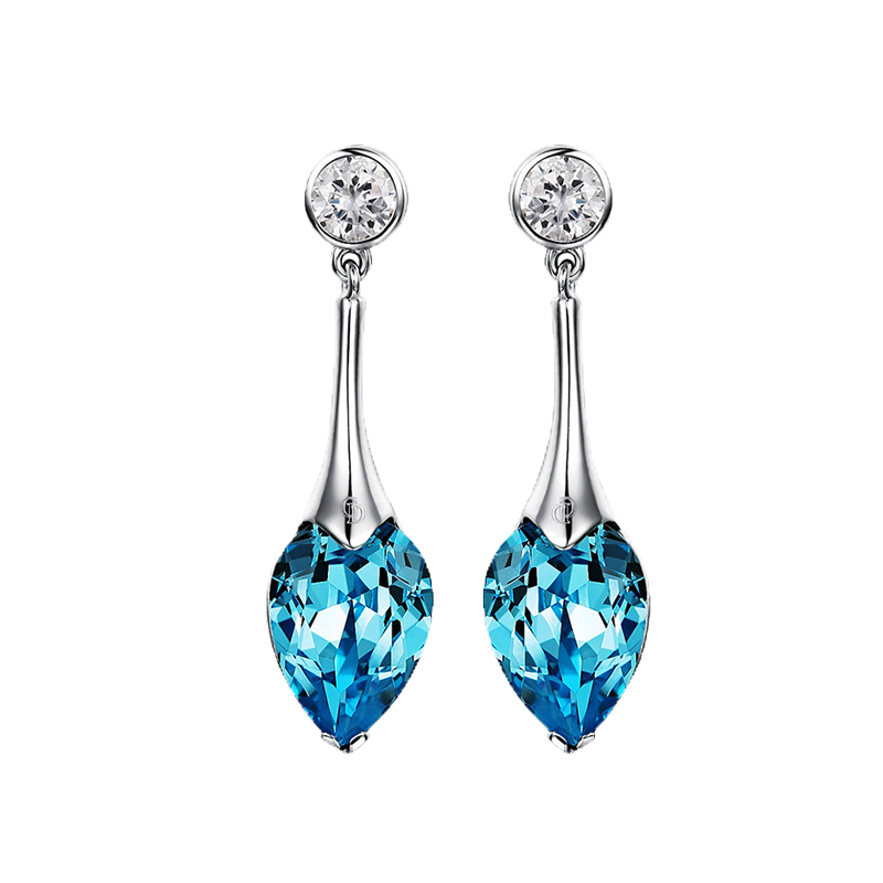 简丹 水晶长款耳饰