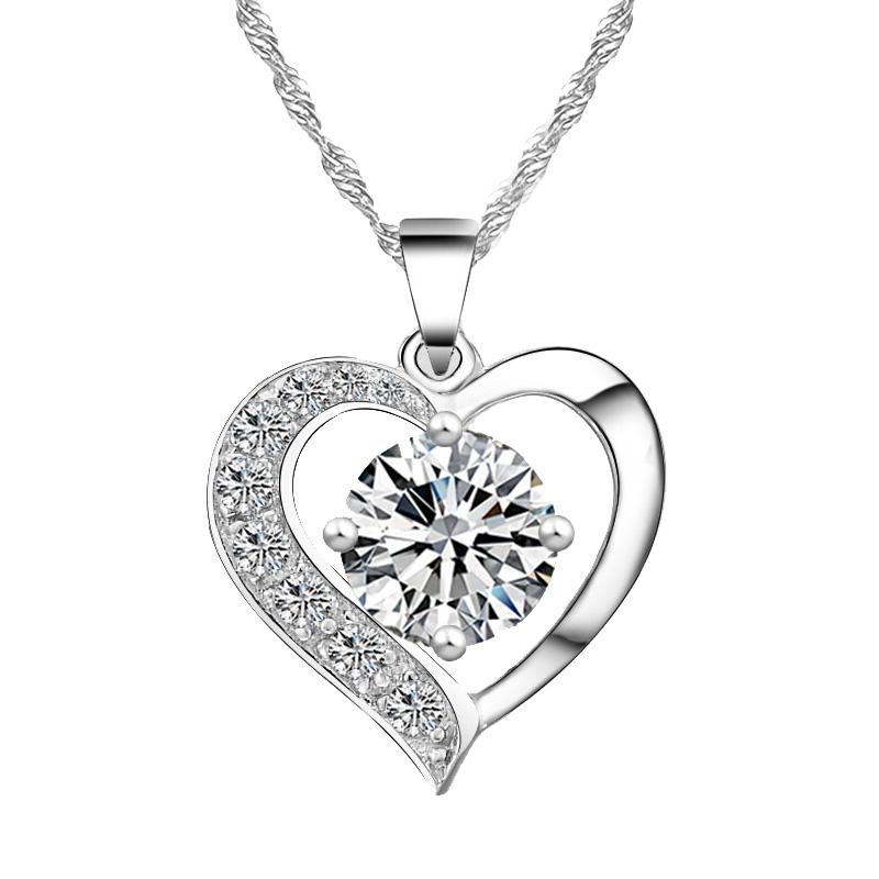 唯爱她 爱心项链