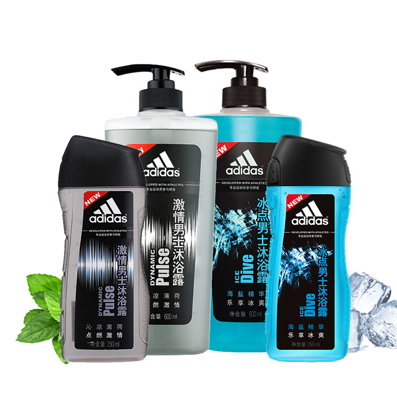 阿迪达斯 补水沐浴套装