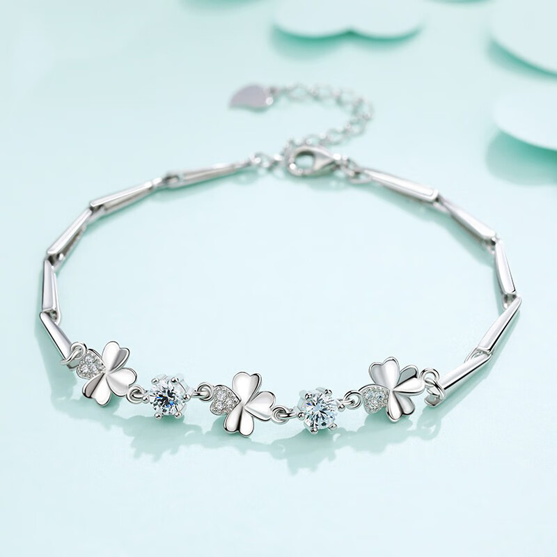 吴越老银铺 简约手链