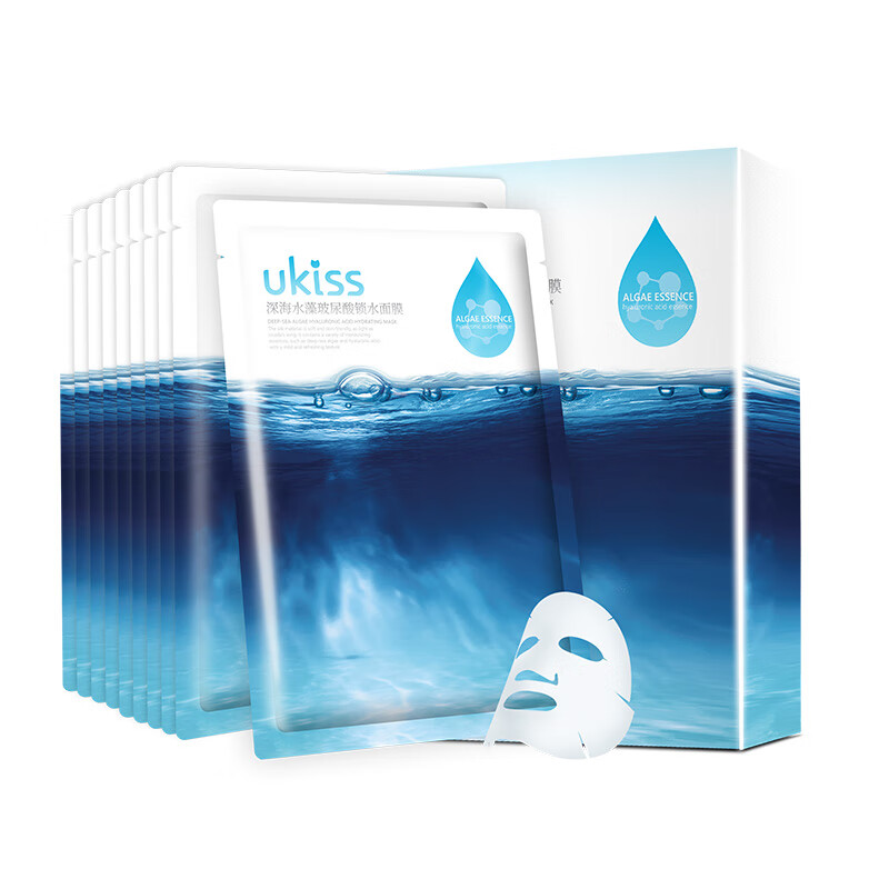 悠珂思深海水藻玻尿酸面膜