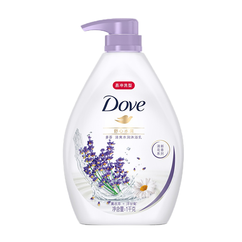 多芬清爽水润沐浴露