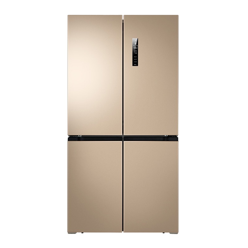 美菱双变频十字对开门冰箱