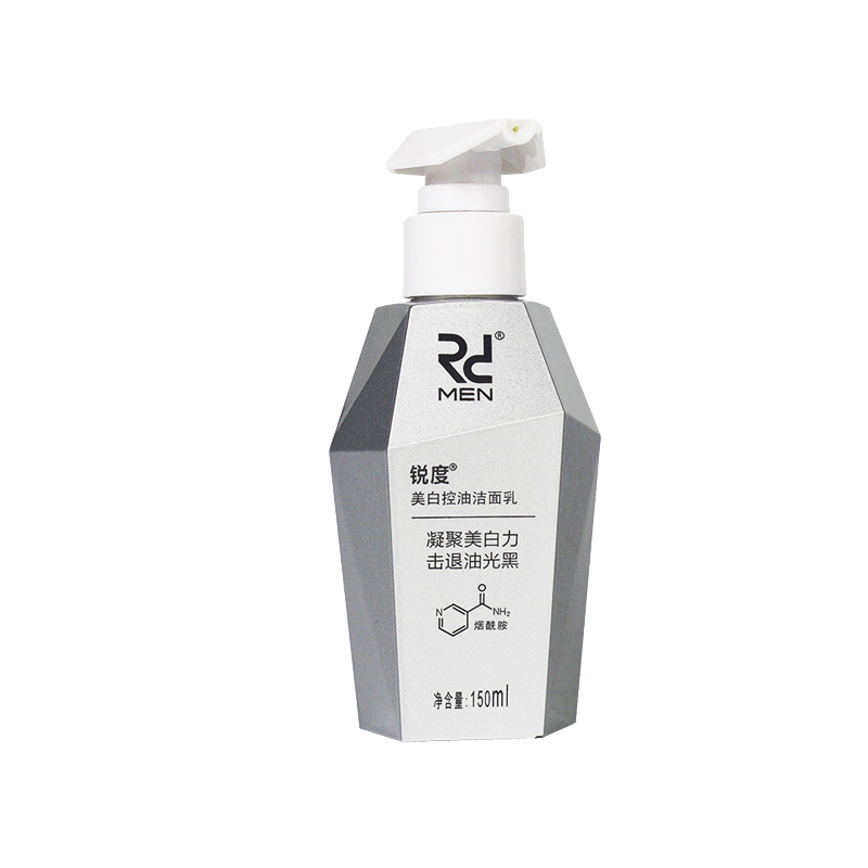 锐度 控油去黑头男士洁面乳