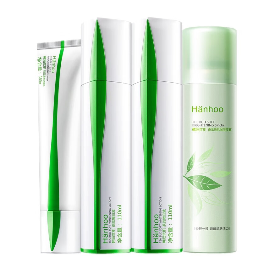 韩后茶蕊嫩白保湿礼盒