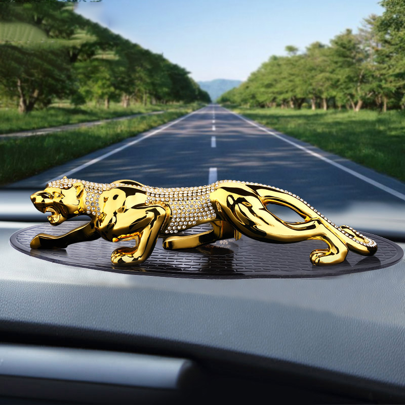 欧艺格 金钱豹汽车摆件