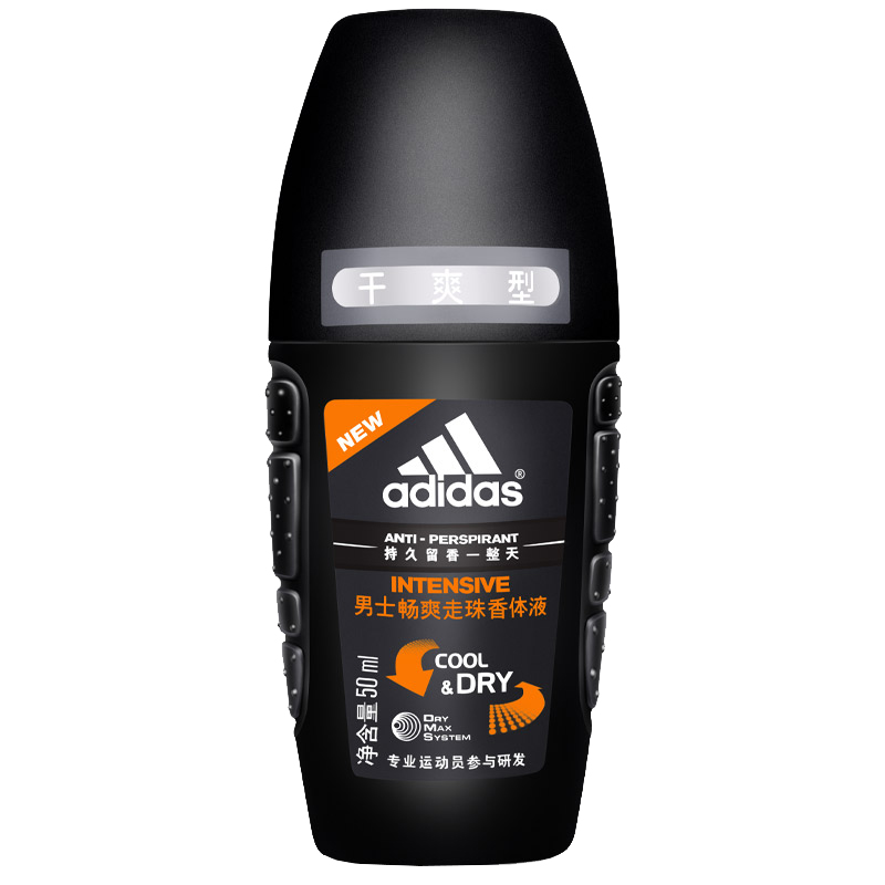阿迪达斯 男士畅爽走珠香体液