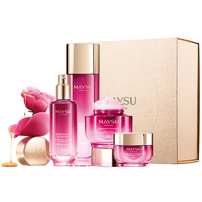 美素 玫瑰娇嫩滋养三件套