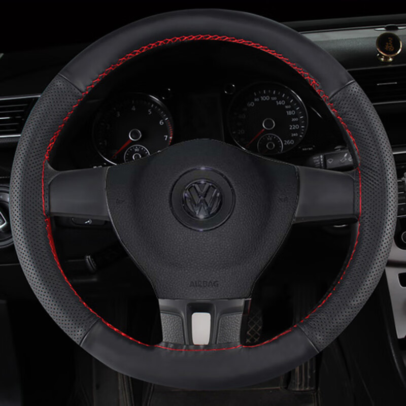 乐驼 手缝方向盘套