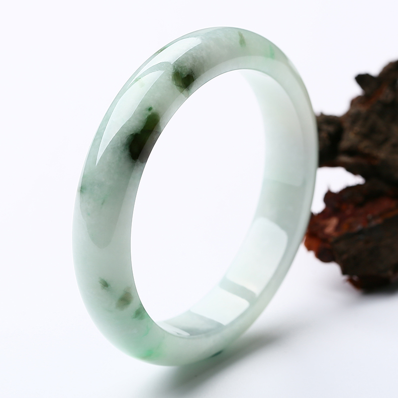 金一翡翠天然翡翠手镯