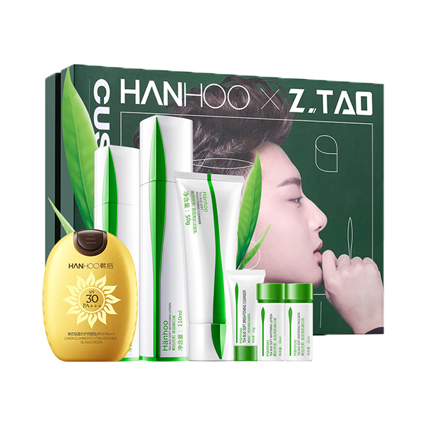 韩后 茶蕊嫩白臻护肤套装