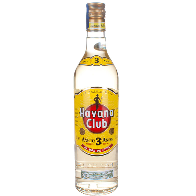 哈瓦那 俱乐部3年陈酿朗姆酒