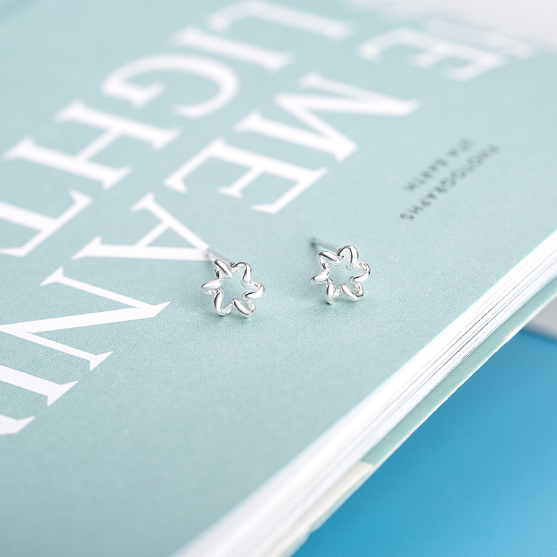 jg 花朵气质耳钉